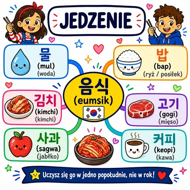 Mapa myśli: Jedzenie