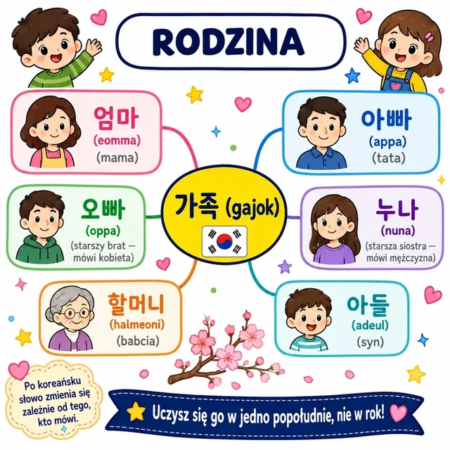 Mapa myśli: Rodzina